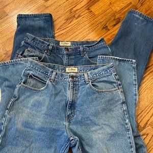 LLBean Men’s Classic Fit Denim Bundle 34W 32L